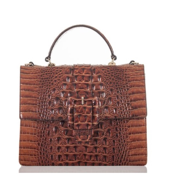 *SOLD* NWOT Brahmin MEDIUM Francine Satchel OBO - Picture 1 of 9